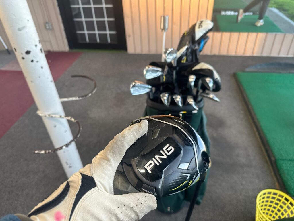 ping g430 driver held at canadian driving range