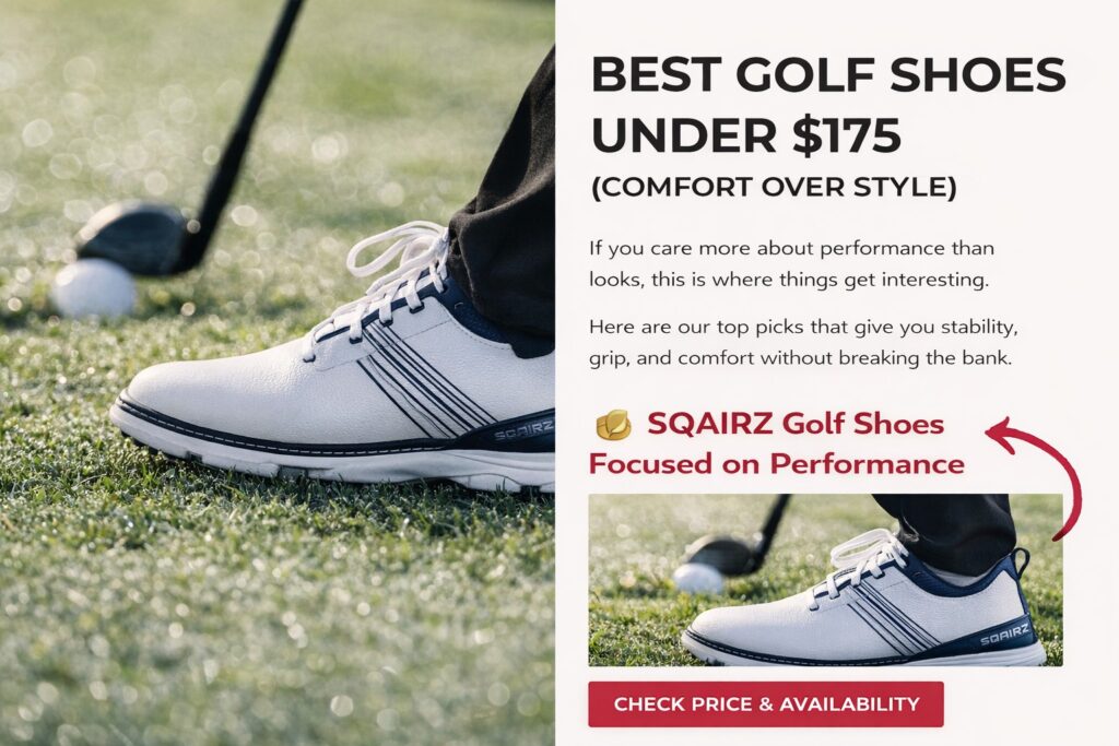 sqairz golf shoes for stability and comfort