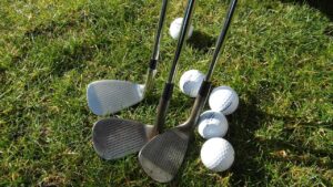 golf, golfer, golfing, pitching wedge, sand wedge, gap wedge, golf balls, nature, grass, professional sport, balls, recreation, green sports, green golf, green sand